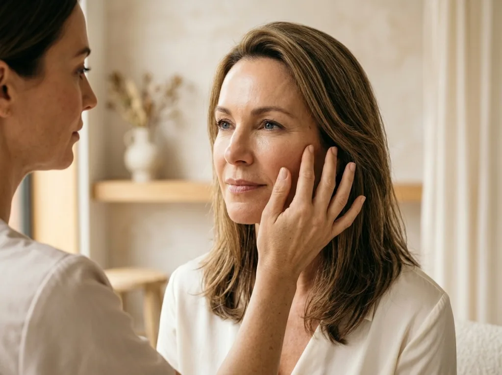 Valoración del surco nasogeniano y el volumen facial en clínica de San Sebastián